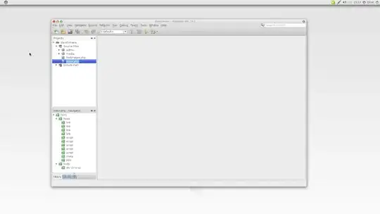 Screenshot of what fonts look like with Netbeans 7.0.1
