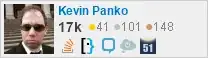 profile for Kevin Panko on Stack Exchange, a network of free, community-driven Q&A sites