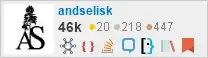 profile for andselisk on Stack Exchange, a network of free, community-driven Q&A sites