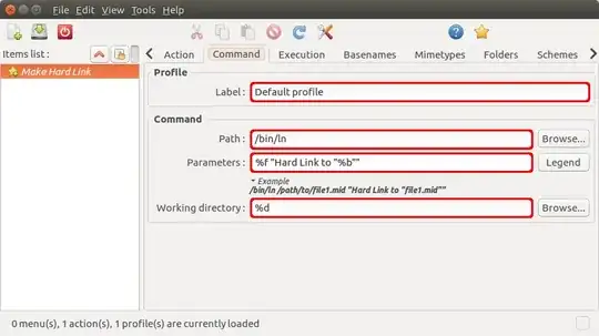 Define new action - Command