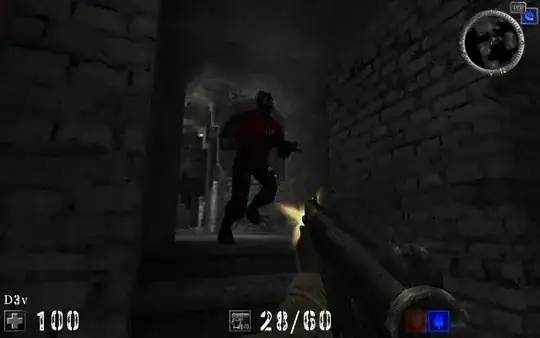 Some action with a sub-machine gun