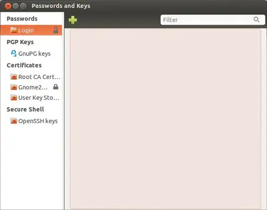 New empty keyring even after copying .gnome2