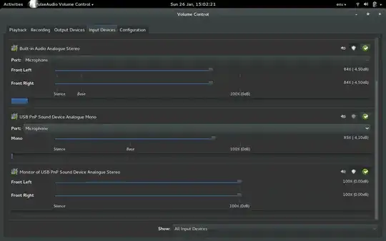 partition list screenshot