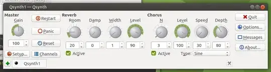 qsynth main window screenshot
