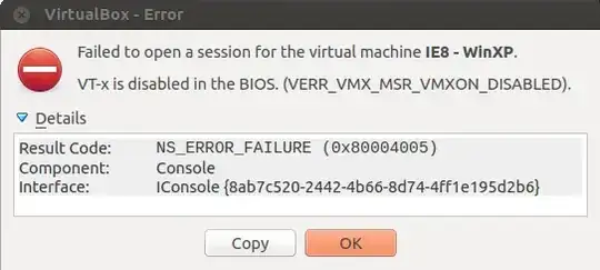 VT-x error