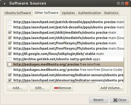 Synaptic Package Manager Other Software tab
