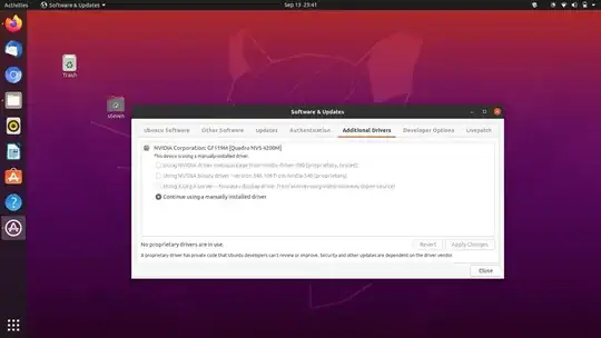 It won't allow me to select anything in this box.