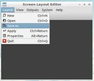 Screenshot: Boot menu