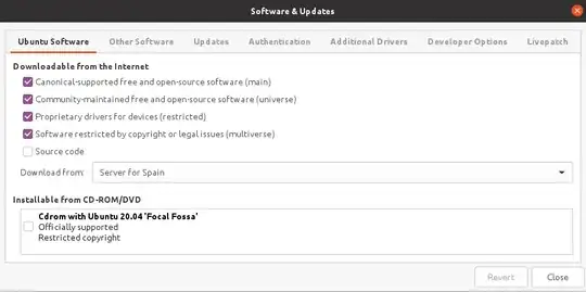 ubuntu synaptic config