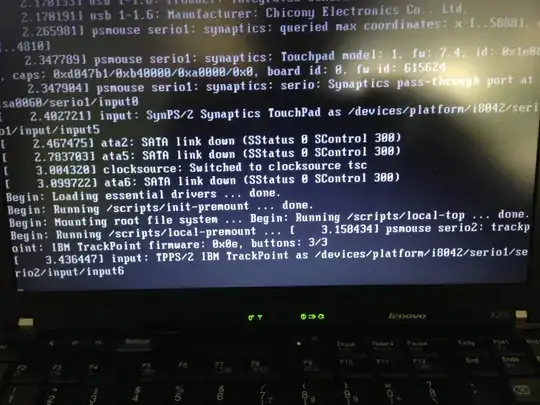 loading some drivers, I guess?