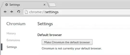 Settings, click 'Make chrome default browser'