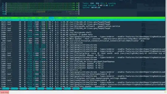 Cpu 100% usage of gnome-software and fwupd
