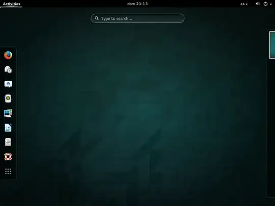 Screenshot showing fractional scaling option