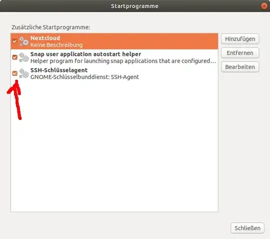 Screenshots of the drives - sda