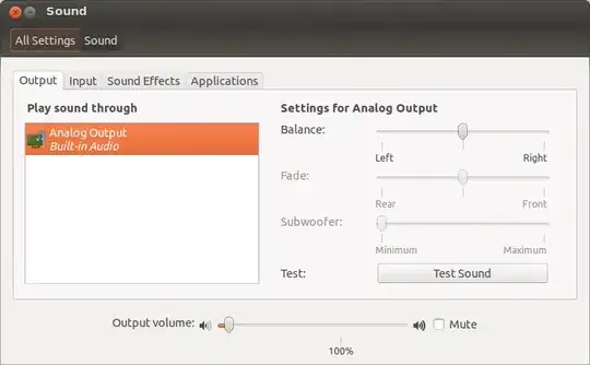 Analog Output Settings