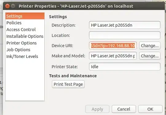 a graph of latency for each random 4k read over different IOPS values