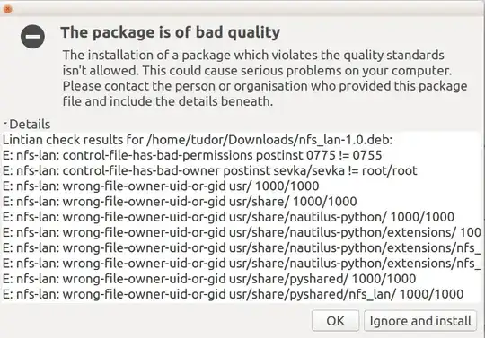 nfs-lan package fails package checks due to bad quality