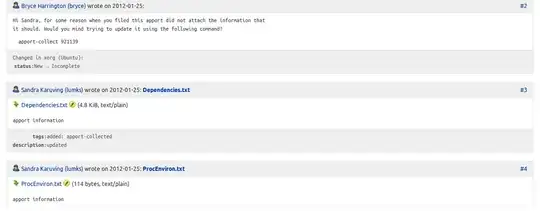 Picture of terminal showing the visual autocompletion feature