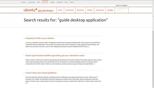 Screenshot of GParted on my PC