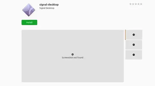 Screenshot of indicator panel