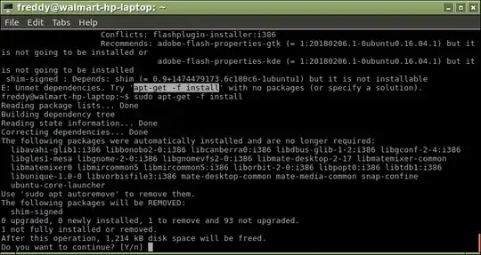 step 1: start the shim uninstall