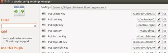 CompizConfig Settings Manager screenshot