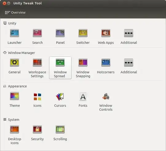 Screenshot of my additional drivers tab