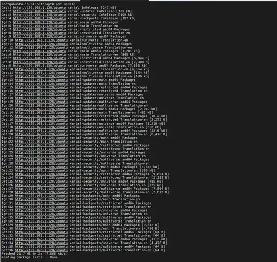 This is screen short before upgrade