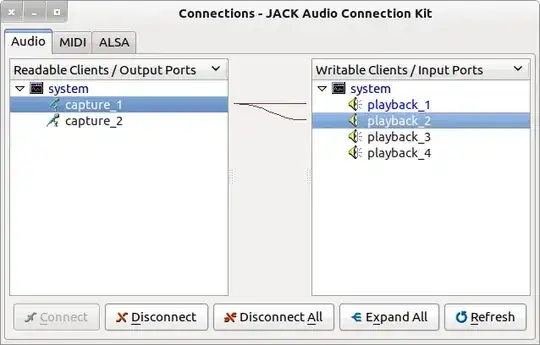 qjackctl app in action