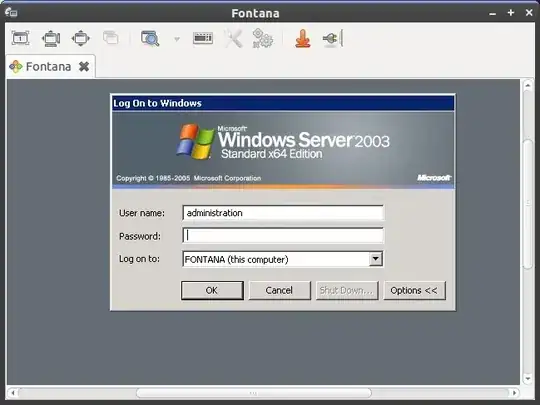 my screenshot of the error dialog