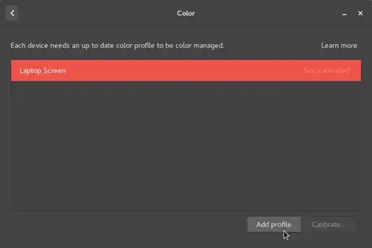 Laptop Screen - Not Calibrated