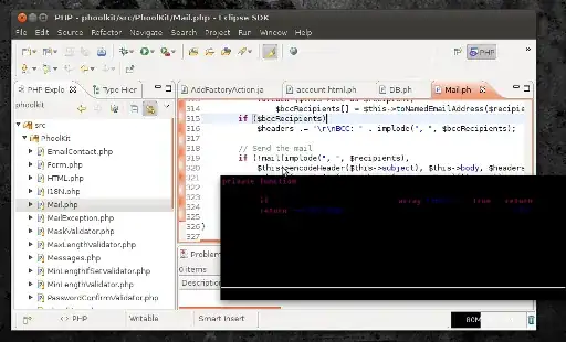 Eclipse with an unusable tooltip