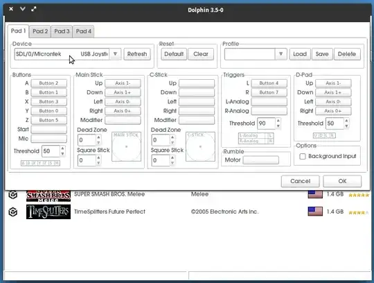 Dock icons stays the same and group