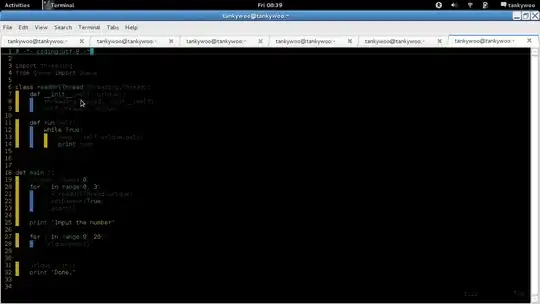 Error is shown in this picture