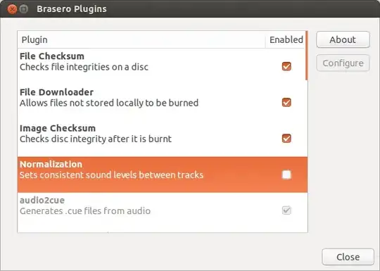 Plugins Window