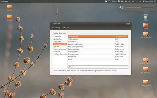 console with black background