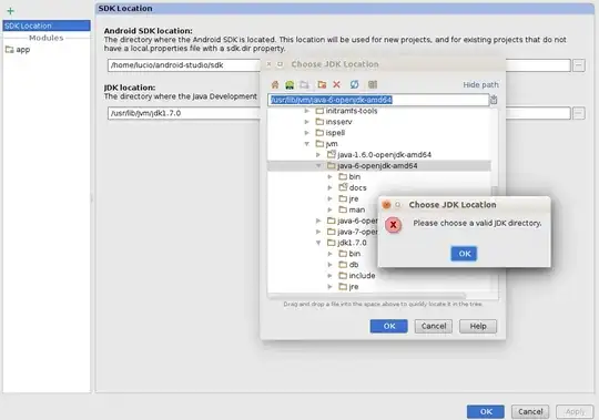 Please choose a valid JDK directory