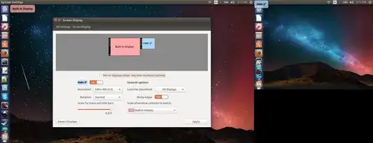 Result of xrandr command: current 1920 x 1080, maximum 8192 x 8192