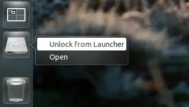 Remove mount from launcher