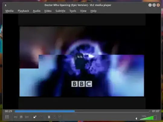 Screenshot of Gedit, first line says "Hello." and second line says "السلام عليكم."