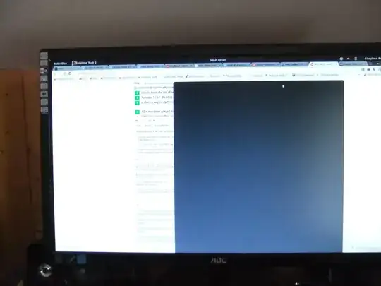 Screenshot of earlier how it displayed: