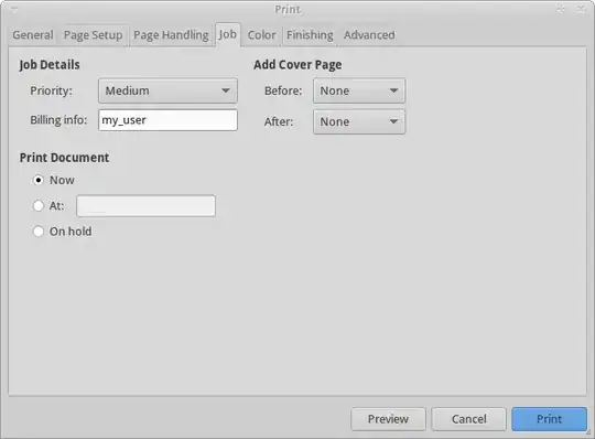 screenshot of whiptail in action