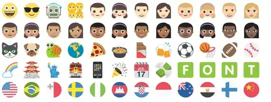 EmojiOne Color font in Firefox