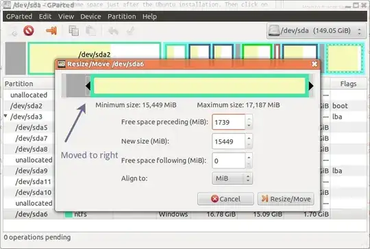 see also attached screenshot