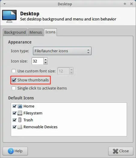 Properties of the file