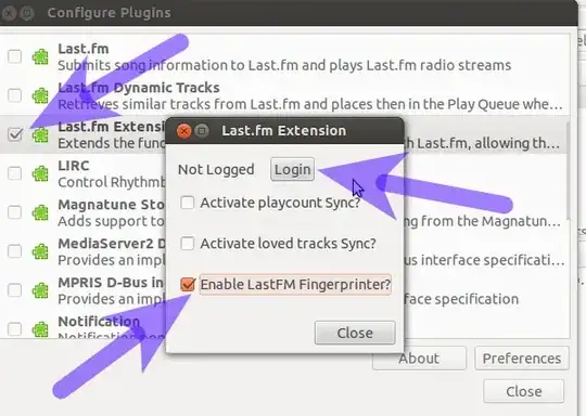Screenshot of permissions dialogue