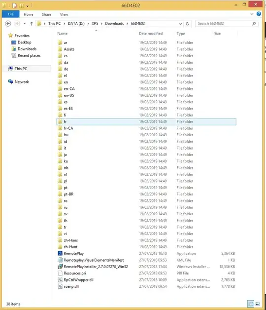 Extracted folder 66D4E02
