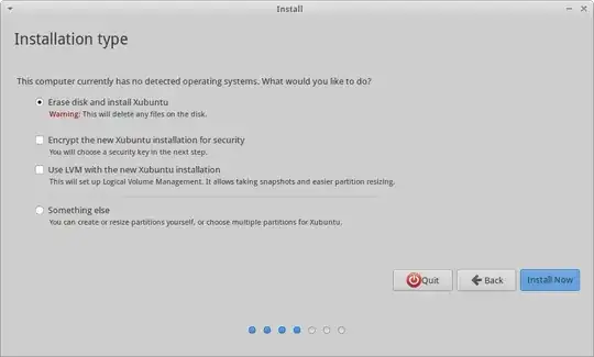 No option for installing alongside Windows