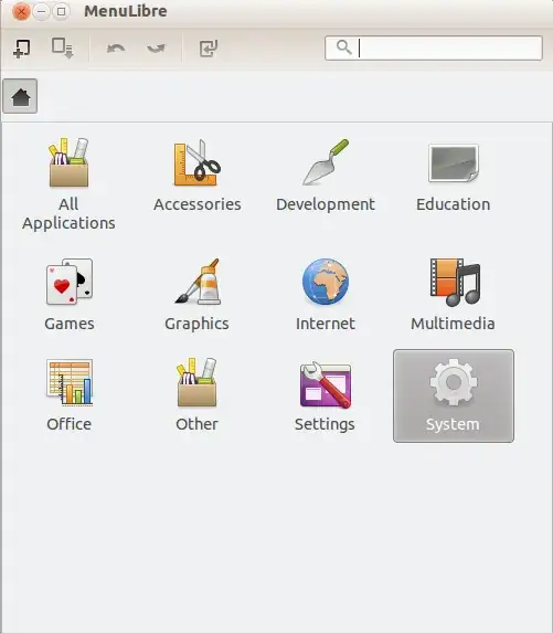 Menulibre Screenshot