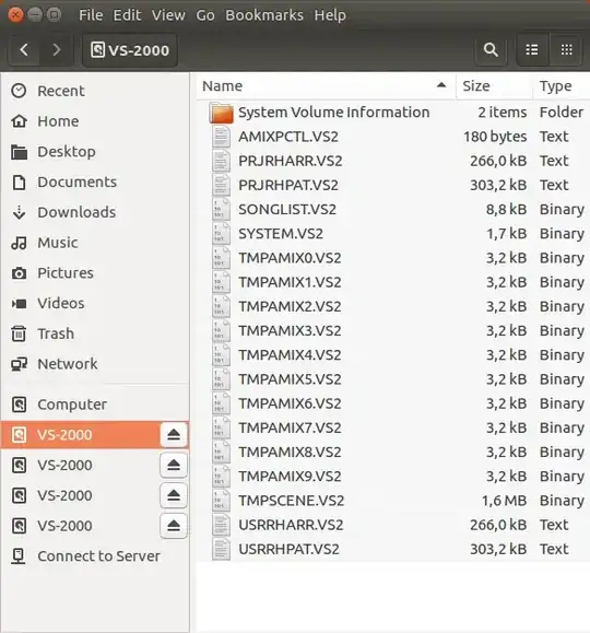 Nautilus when all 4 VS-2000 drives are operational